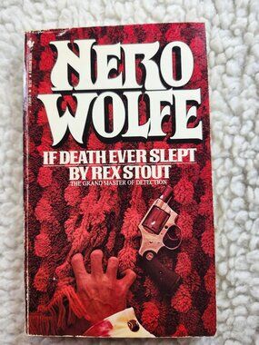 Rex Stout If Death Ever Slept Paperback Mystery Bantam 1983 ISBN 0-553-23649-0